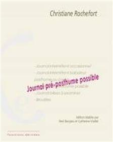 Journal pré-posthume possible