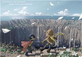 Made in Abyss Trio d'artbooks - Designs, backgrounds, storyboards...