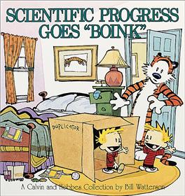 CALVIN & HOBBES Scientific Progress goes "Boink"