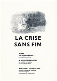 Crise sans fin (La) - Notes et Morceaux Choisis N°9